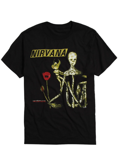 nirvana incesticide t shirt